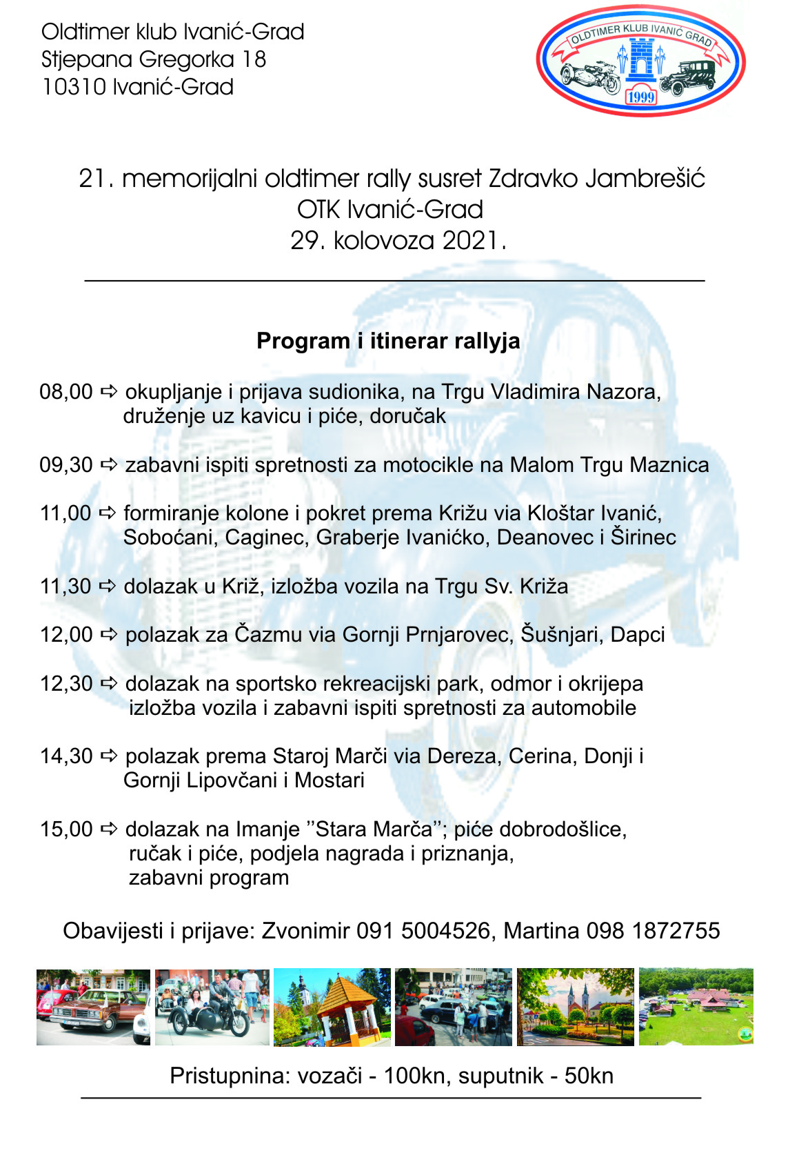 Program Rallyja 2021 za web